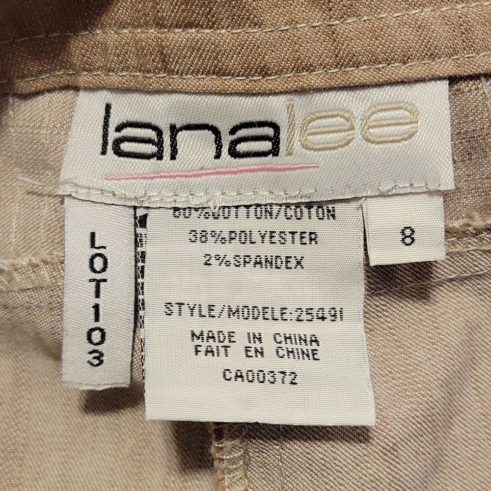 Lanalee. Women's Capris. Unique Style. Size 8. Excellent Condition! - Picture 7 of 8